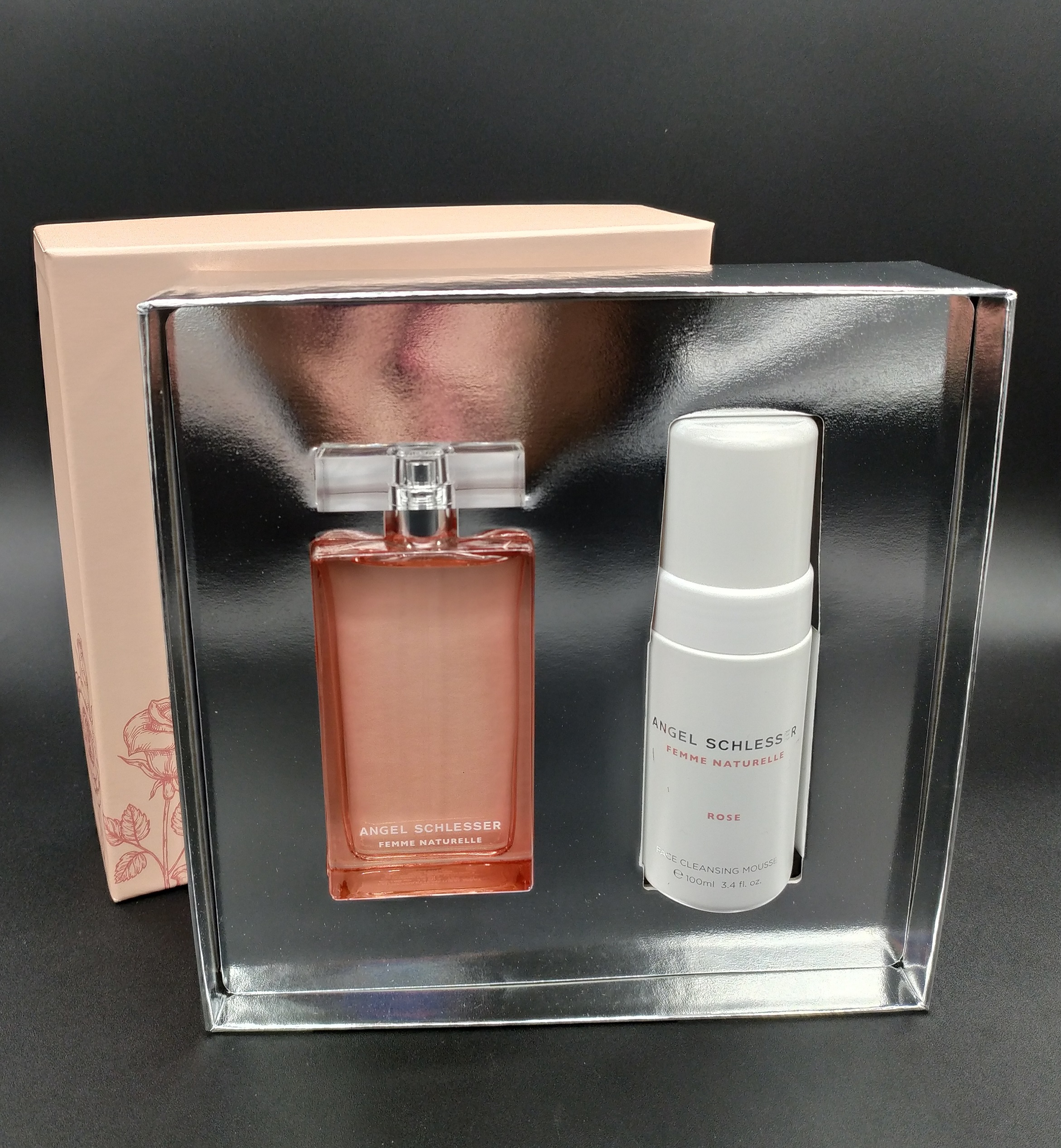 FEMME NATURELLE ROSE 100ML+FOAM CLEANSING